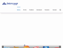 Tablet Screenshot of intercoop-group.com